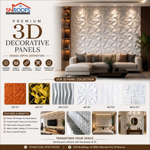 3D Decorative Panels
